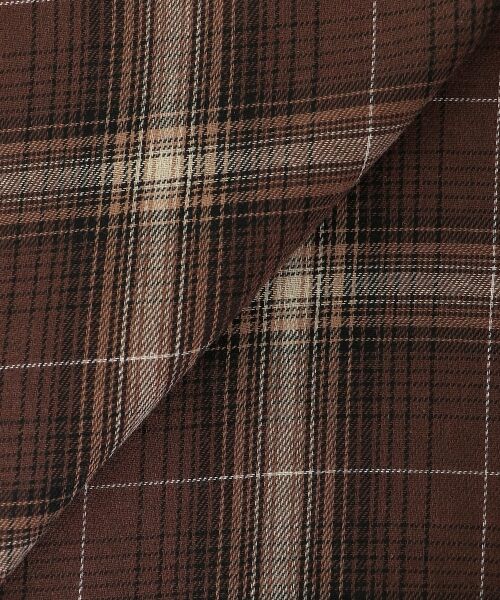 le.coeur blanc / ルクールブラン シャツ・ブラウス | 《手洗い可能》チェックオーバーシャツ | 詳細30