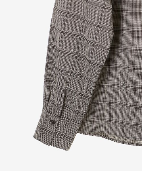 le.coeur blanc / ルクールブラン シャツ・ブラウス | アシメフリルケープチェックブラウス | 詳細30