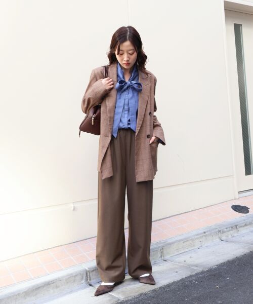 le.coeur blanc / ルクールブラン シャツ・ブラウス | ボウタイダンガリーシャツ | 詳細11