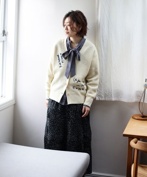 le.coeur blanc / ルクールブラン シャツ・ブラウス | ボウタイダンガリーシャツ | 詳細16