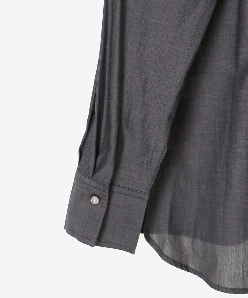 le.coeur blanc / ルクールブラン シャツ・ブラウス | ボウタイダンガリーシャツ | 詳細20