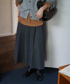 le.coeur blanc / ルクールブラン ロング・マキシ丈スカート | ハイウエストフレアロングスカート