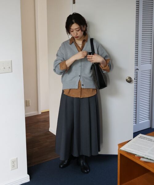 le.coeur blanc / ルクールブラン ロング・マキシ丈スカート | ハイウエストフレアロングスカート | 詳細18