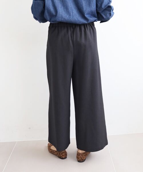 le.coeur blanc / ルクールブラン その他パンツ | 《手洗い可能》ウールライクフロントタックワイドクロップドパンツ2 | 詳細18