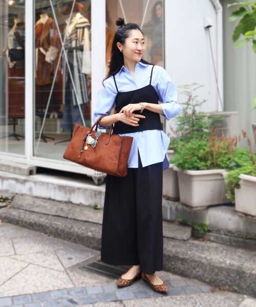 le.coeur blanc / ルクールブラン その他パンツ | 《手洗い可能》ウールライクフロントタックワイドクロップドパンツ2 | 詳細21