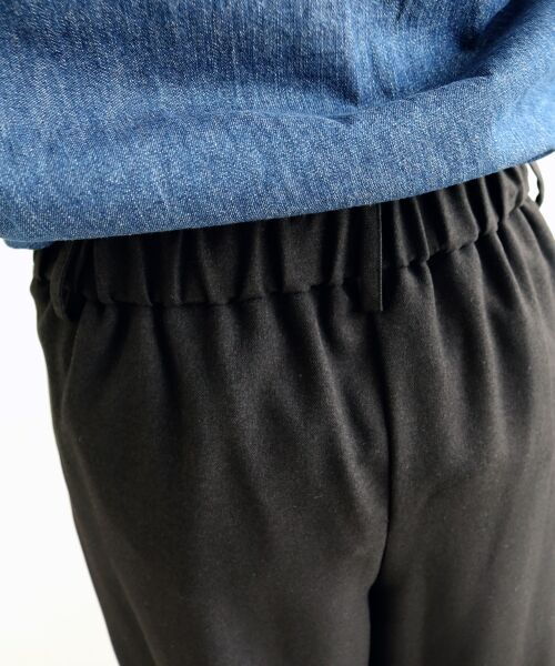 le.coeur blanc / ルクールブラン その他パンツ | 《手洗い可能》ウールライクフロントタックワイドクロップドパンツ2 | 詳細27