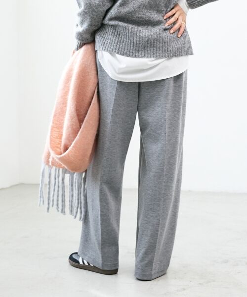 le.coeur blanc / ルクールブラン その他パンツ | ジャージーイージーワイドパンツ | 詳細14