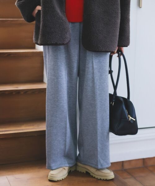 le.coeur blanc / ルクールブラン その他パンツ | ジャージーイージーワイドパンツ | 詳細23