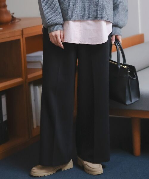 le.coeur blanc / ルクールブラン その他パンツ | ジャージーイージーワイドパンツ | 詳細25