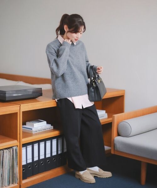 le.coeur blanc / ルクールブラン その他パンツ | ジャージーイージーワイドパンツ | 詳細30