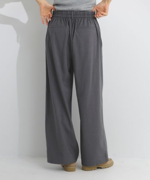 le.coeur blanc / ルクールブラン その他パンツ | 【吸湿/発熱】裏起毛ツータックパンツ | 詳細15