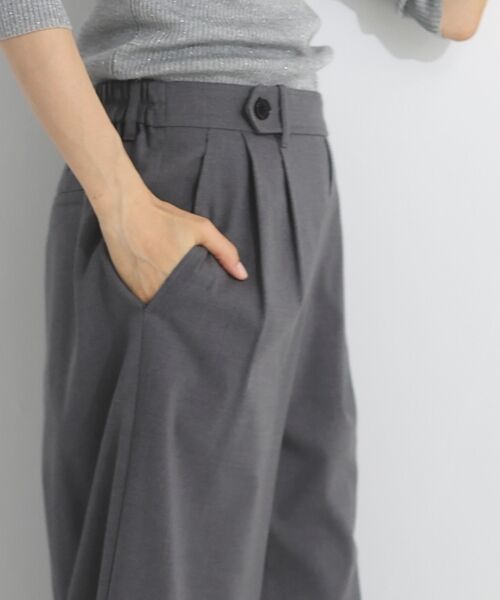 le.coeur blanc / ルクールブラン その他パンツ | 【吸湿/発熱】裏起毛ツータックパンツ | 詳細16