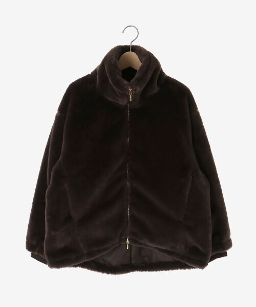 le.coeur blanc / ルクールブラン ブルゾン | フェイクファーブルゾン | 詳細1