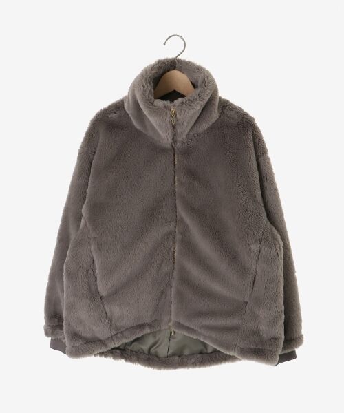 le.coeur blanc / ルクールブラン ブルゾン | フェイクファーブルゾン | 詳細19