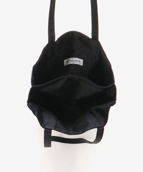 le.coeur blanc / ルクールブラン トートバッグ | ベロア3ポケットトートバッグ | 詳細12