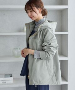 le.coeur blanc / ルクールブラン ブルゾン | ツイルストレッチフードブルゾン