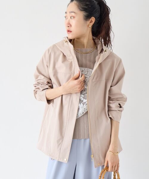 le.coeur blanc / ルクールブラン ブルゾン | ツイルストレッチフードブルゾン | 詳細23