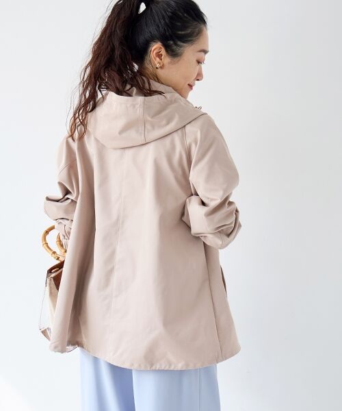 le.coeur blanc / ルクールブラン ブルゾン | ツイルストレッチフードブルゾン | 詳細27