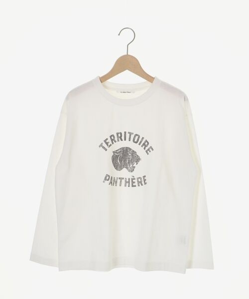 le.coeur blanc / ルクールブラン Tシャツ | ヴィンテージライクロゴロングTシャツ | 詳細15