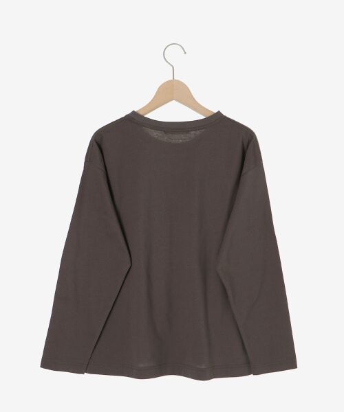 le.coeur blanc / ルクールブラン Tシャツ | ヴィンテージライクロゴロングTシャツ | 詳細26