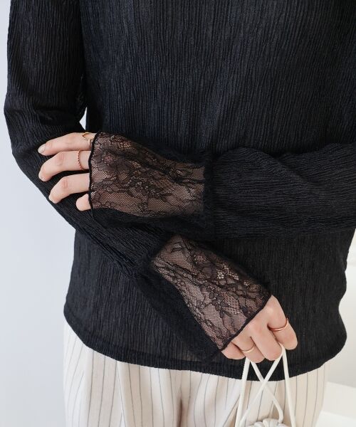 le.coeur blanc / ルクールブラン カットソー | 袖切替シアーワッシャープルオーバー | 詳細27