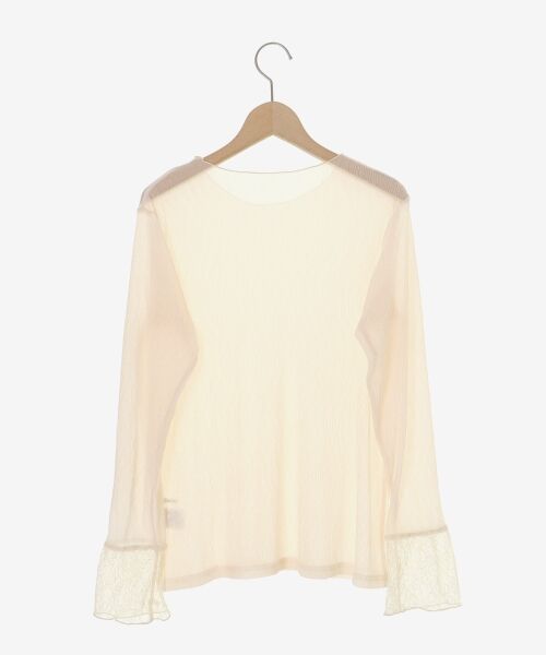 le.coeur blanc / ルクールブラン カットソー | 袖切替シアーワッシャープルオーバー | 詳細30