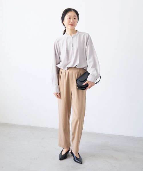 le.coeur blanc / ルクールブラン シャツ・ブラウス | フルダルヘムタックプルオーバー | 詳細16