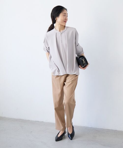 le.coeur blanc / ルクールブラン シャツ・ブラウス | フルダルヘムタックプルオーバー | 詳細17