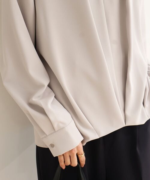 le.coeur blanc / ルクールブラン シャツ・ブラウス | フルダルヘムタックプルオーバー | 詳細20