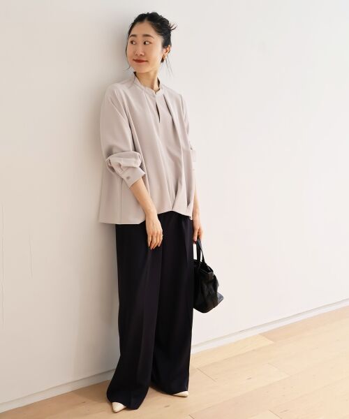 le.coeur blanc / ルクールブラン シャツ・ブラウス | フルダルヘムタックプルオーバー | 詳細21