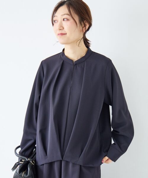 le.coeur blanc / ルクールブラン シャツ・ブラウス | フルダルヘムタックプルオーバー | 詳細23