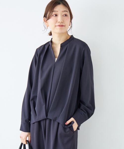 le.coeur blanc / ルクールブラン シャツ・ブラウス | フルダルヘムタックプルオーバー | 詳細24