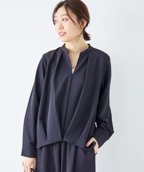 le.coeur blanc / ルクールブラン シャツ・ブラウス | フルダルヘムタックプルオーバー | 詳細25