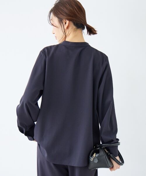 le.coeur blanc / ルクールブラン シャツ・ブラウス | フルダルヘムタックプルオーバー | 詳細27