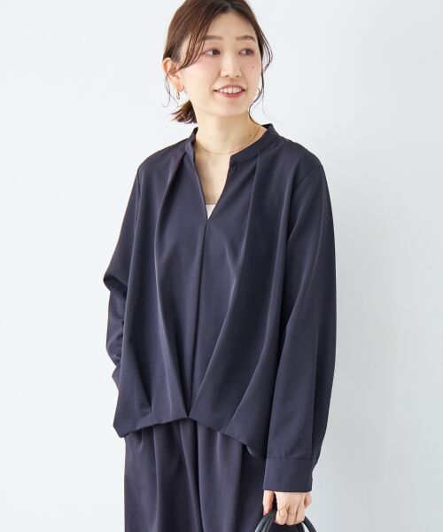 le.coeur blanc / ルクールブラン シャツ・ブラウス | フルダルヘムタックプルオーバー | 詳細29