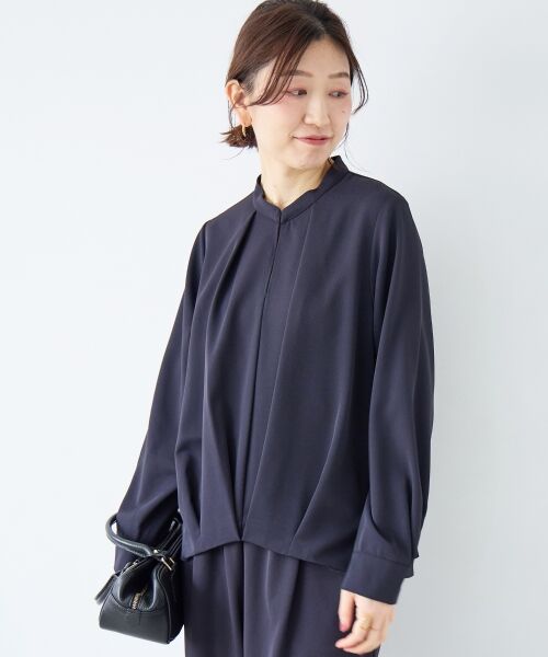 le.coeur blanc / ルクールブラン シャツ・ブラウス | フルダルヘムタックプルオーバー | 詳細30