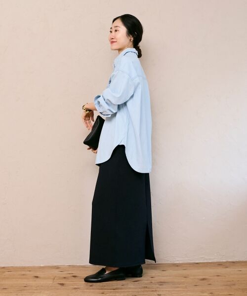 le.coeur blanc / ルクールブラン シャツ・ブラウス | エンブロイダリーカラーオーバーシャツ | 詳細25