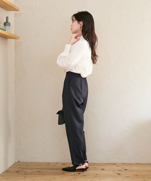 le.coeur blanc / ルクールブラン その他パンツ | ツインクロスタックテーパードパンツ | 詳細24