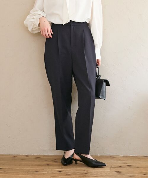 le.coeur blanc / ルクールブラン その他パンツ | ツインクロスタックテーパードパンツ | 詳細25