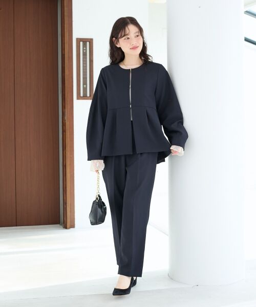 le.coeur blanc / ルクールブラン その他パンツ | ツインクロスタックテーパードパンツ | 詳細26