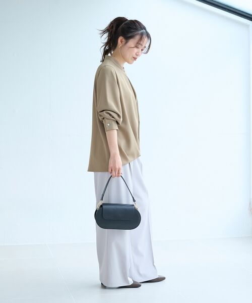 le.coeur blanc / ルクールブラン その他パンツ | フルダルタックストレートパンツ | 詳細22