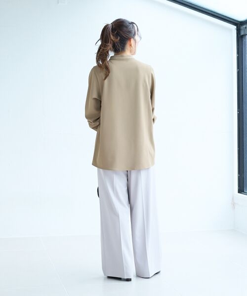le.coeur blanc / ルクールブラン その他パンツ | フルダルタックストレートパンツ | 詳細23