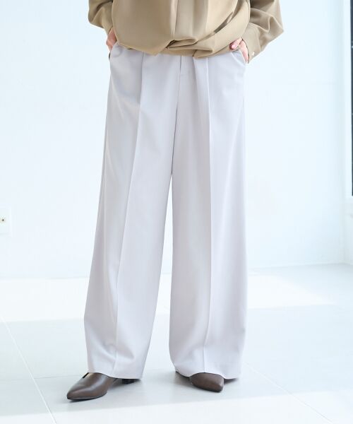 le.coeur blanc / ルクールブラン その他パンツ | フルダルタックストレートパンツ | 詳細26
