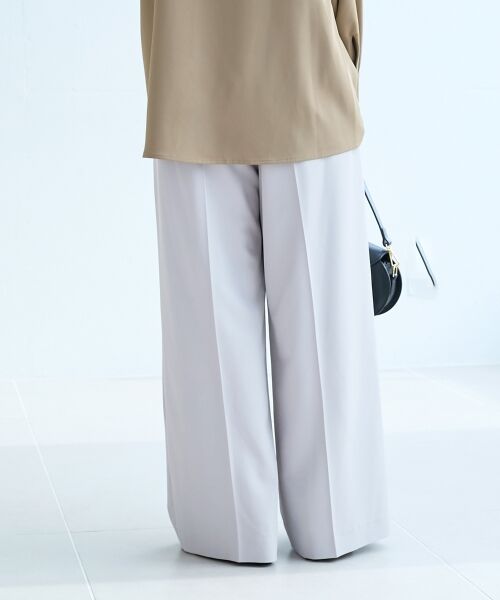 le.coeur blanc / ルクールブラン その他パンツ | フルダルタックストレートパンツ | 詳細28