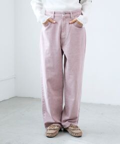 le.coeur blanc / ルクールブラン その他パンツ | カラーカツラギカーブパンツ