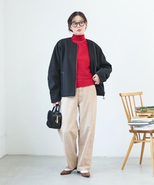 le.coeur blanc / ルクールブラン その他パンツ | カラーカツラギカーブパンツ | 詳細11