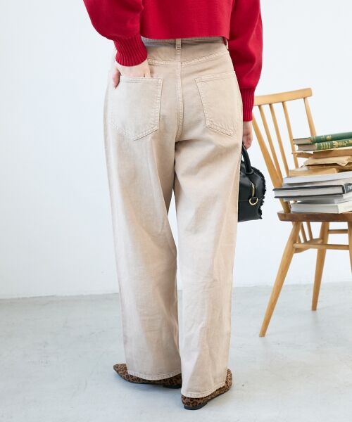 le.coeur blanc / ルクールブラン その他パンツ | カラーカツラギカーブパンツ | 詳細4