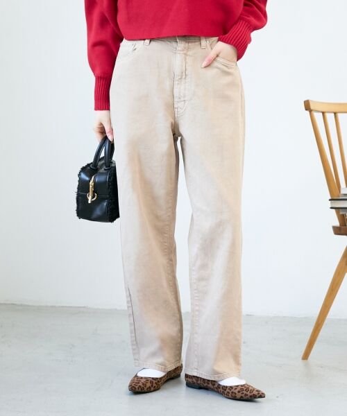 le.coeur blanc / ルクールブラン その他パンツ | カラーカツラギカーブパンツ | 詳細5