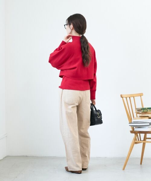 le.coeur blanc / ルクールブラン その他パンツ | カラーカツラギカーブパンツ | 詳細9