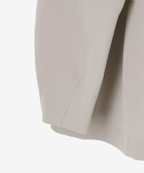 le.coeur blanc / ルクールブラン ノーカラージャケット | ツインクロスノーカラーペプラムジャケット | 詳細28